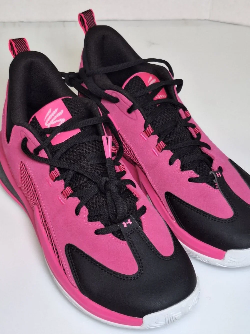 Under Armour Curry 3Z 25 SDE Basketball Shoes Pink Black